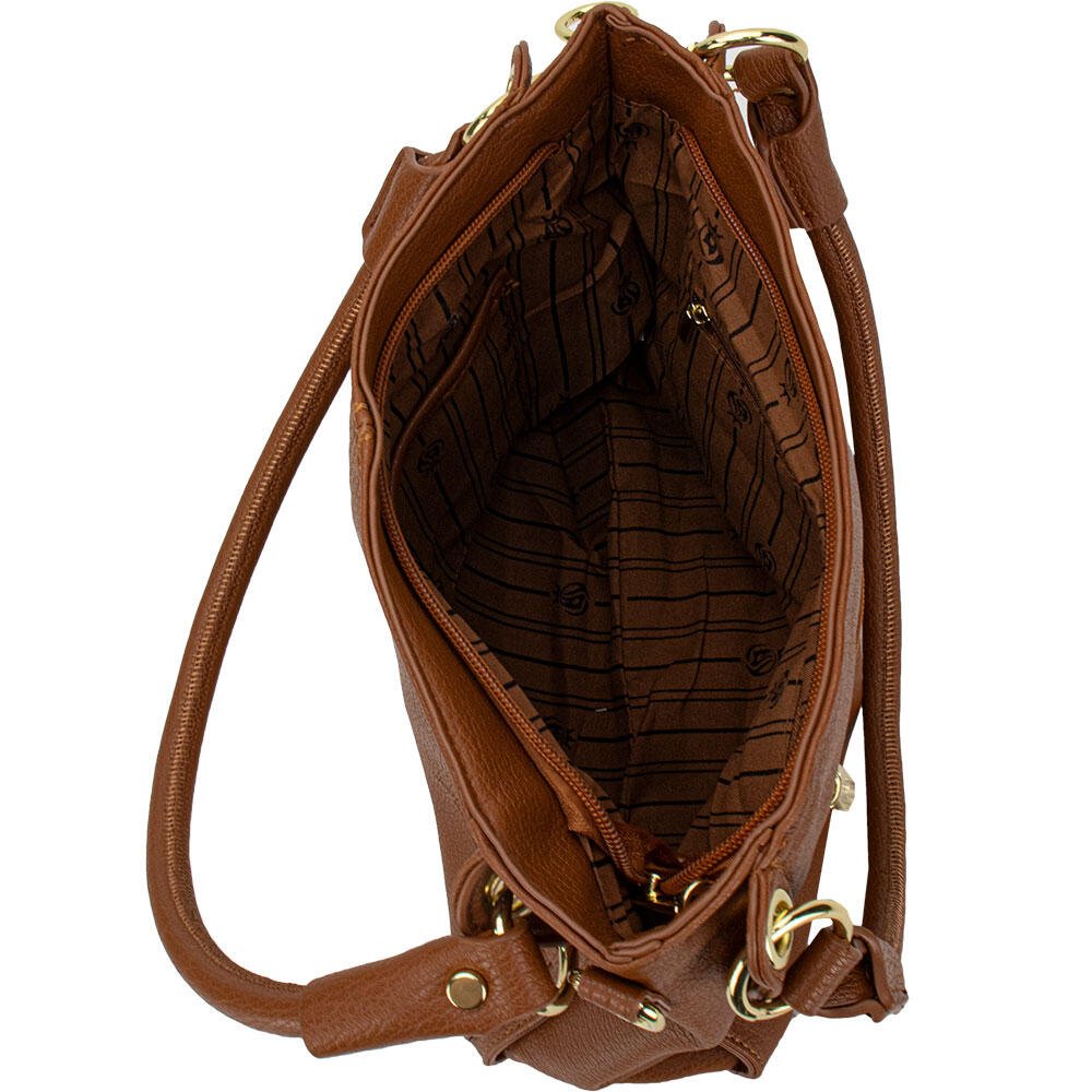 BOLSA FEMININA H.E R259 Marrom 5