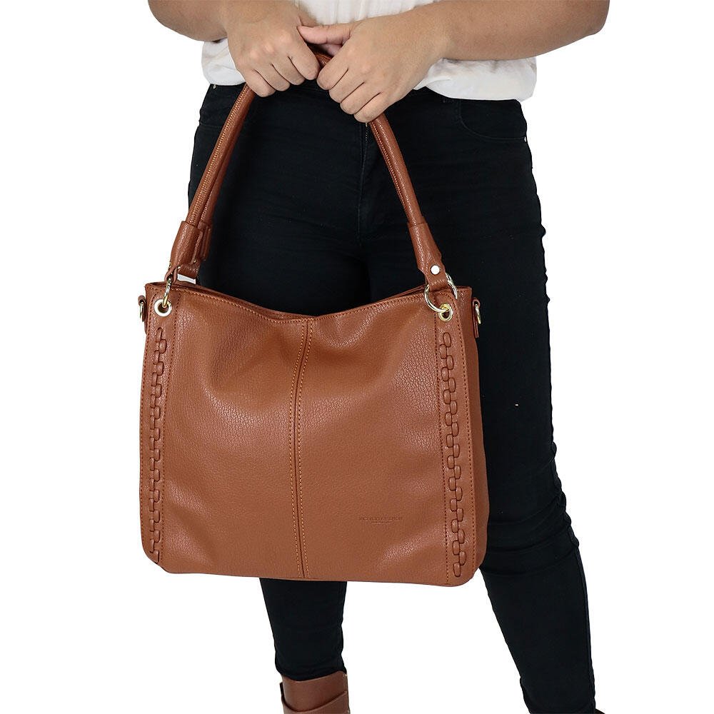 BOLSA FEMININA H.E R259 Caqui 2