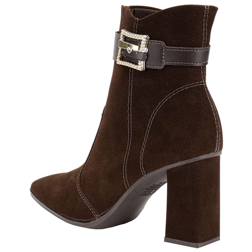 BOTA FEMININA CANO BAIXO MISSISSIPI J1072 Marrom 3