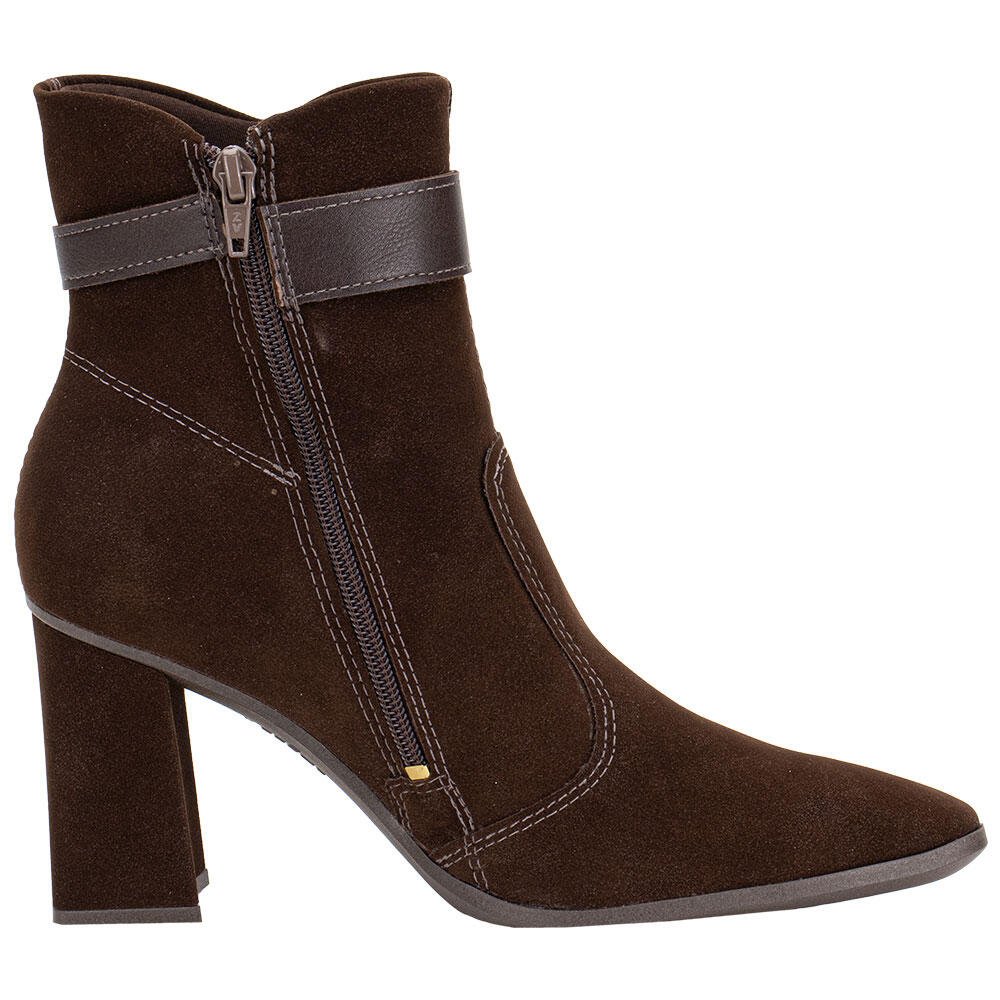 BOTA FEMININA CANO BAIXO MISSISSIPI J1072 Marrom 5