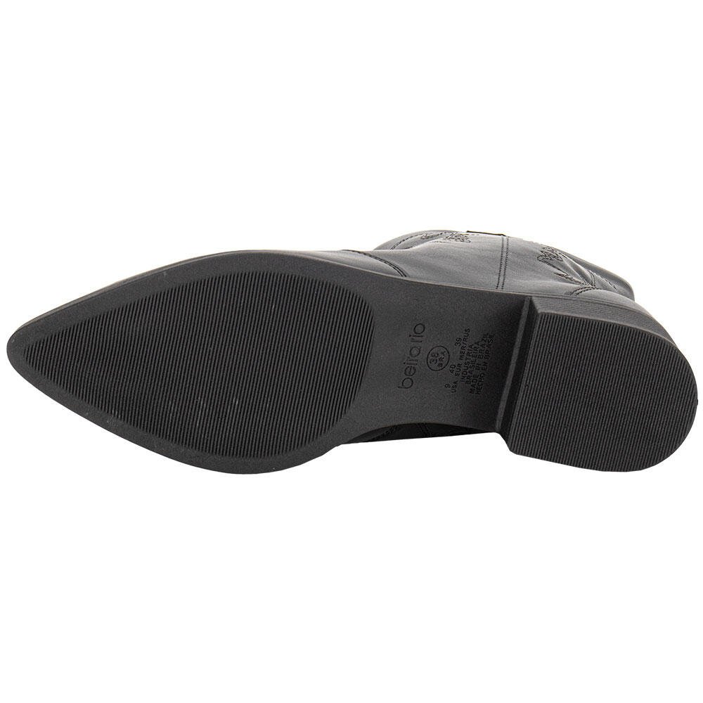 BOTA FEMININA COUNTRY CANO BAIXO BEIRA RIO 9091201 Preto 4