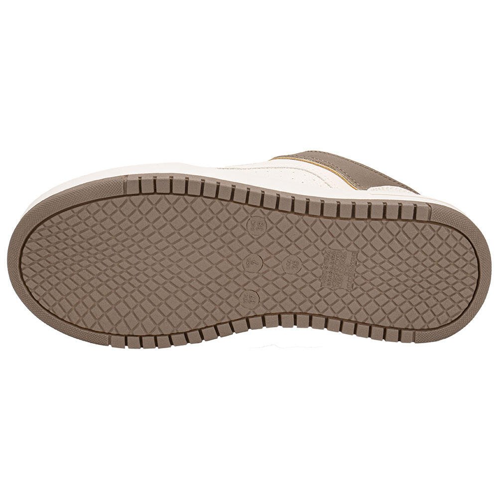 TÊNIS FEMININO CASUAL VIA MARTE 306004 Bege 4