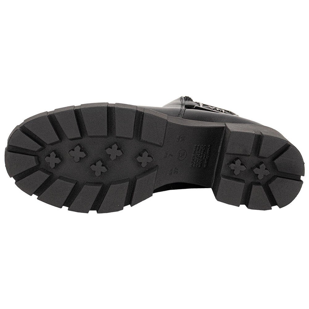 BOTA FEMININA CANO BAIXO VIA MARTE 001007 Preto 4