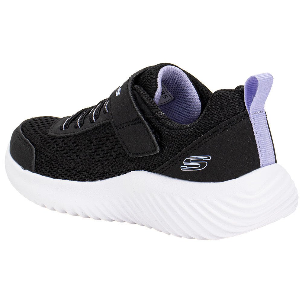 TÊNIS INFANTIL FREE AND EASY SKECHERS 303622 Preto 3