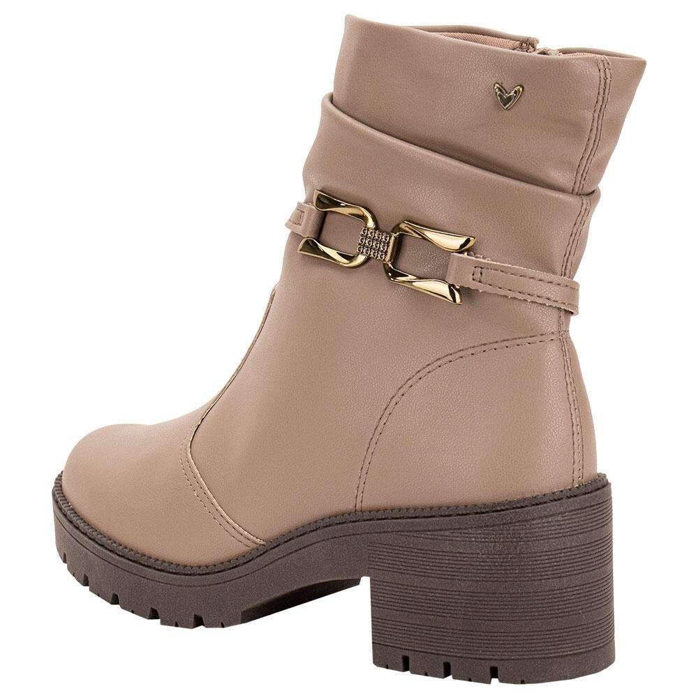 BOTA FEMININA CANO BAIXO MISSISSIPI J0772 Bege 3