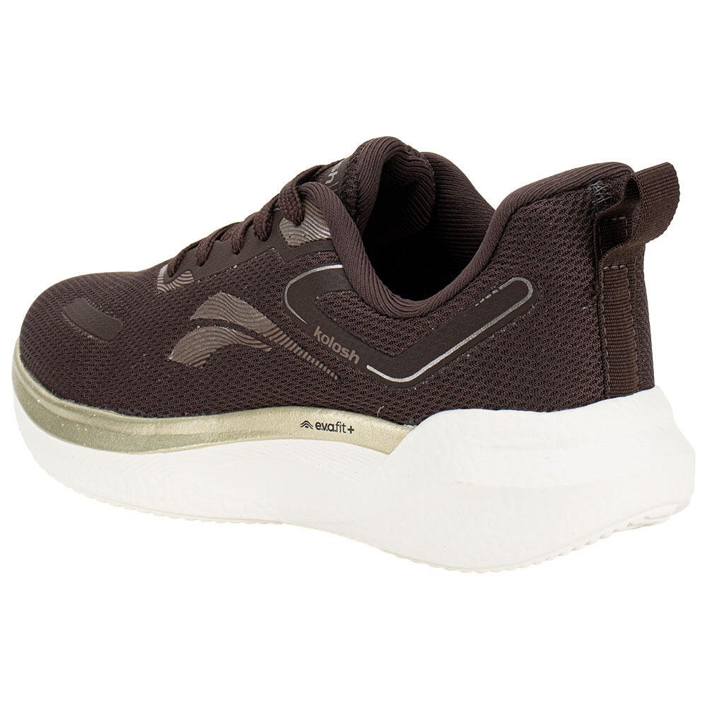 TÊNIS FEMININO KOLOSH E0562 Marrom 3