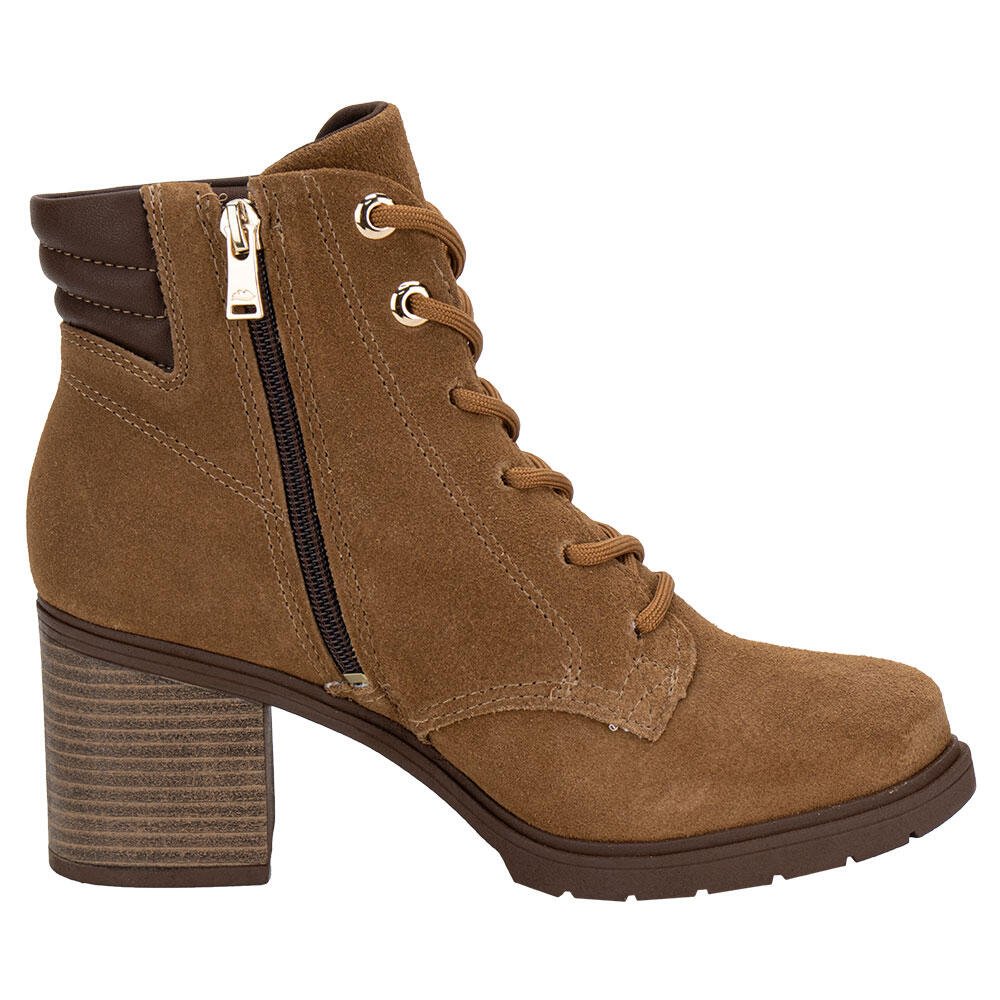 BOTA FEMININA COTURNO DAKOTA D2433 Caramelo 5