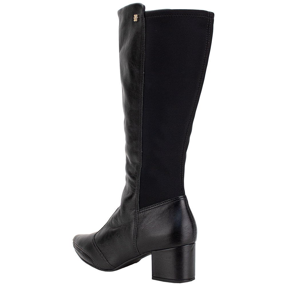 BOTA FEMININA CANO ALTO RAMARIM 2657105 Preto 3