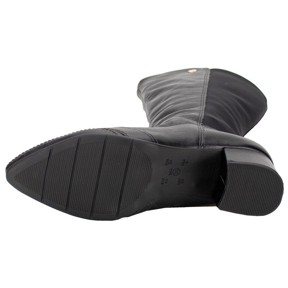 BOTA FEMININA CANO ALTO RAMARIM 2657105 Preto 4