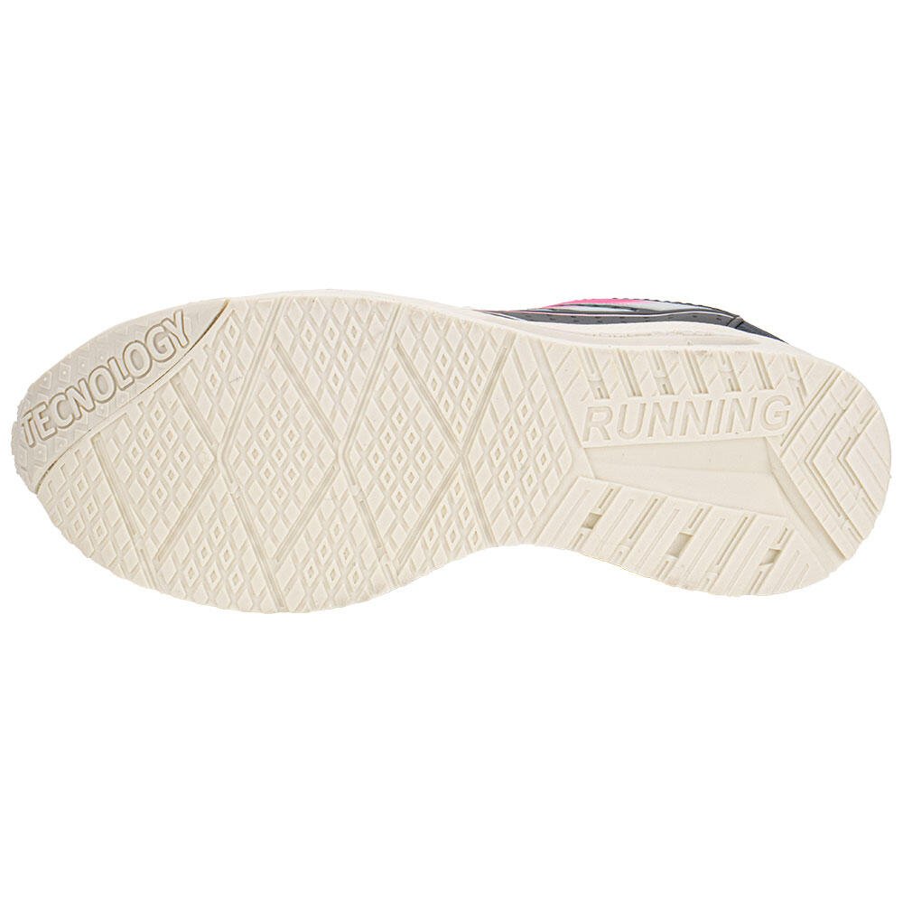TÊNIS FEMININO ZEUZ 107NX-A Cinza/Rosa 4