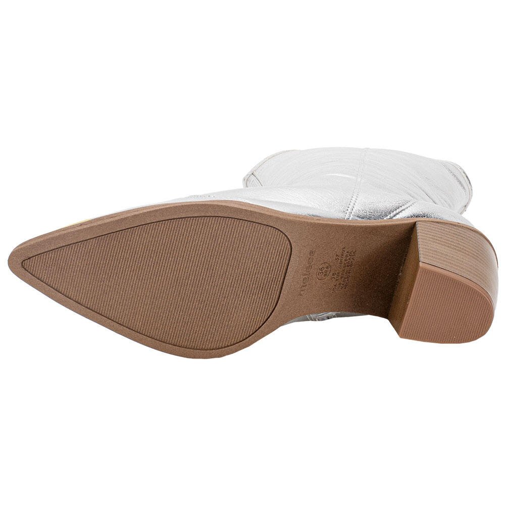BOTA FEMININA COUNTRY CANO MÉDIO MOLECA 5355100 Prata 4