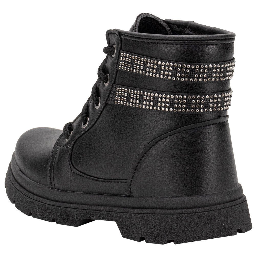 BOTA INFANTIL COTURNO LILY KIDS 16045 Preto 3