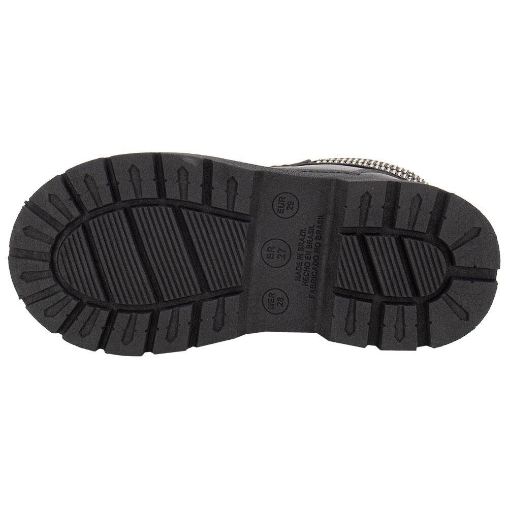 BOTA INFANTIL COTURNO LILY KIDS 16045 Preto 4