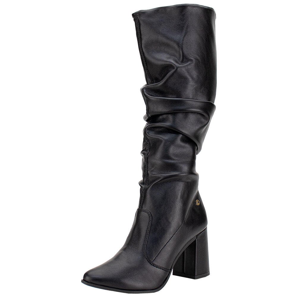 BOTA FEMININA SLOUCH CANO ALTO VIA UNO 954005