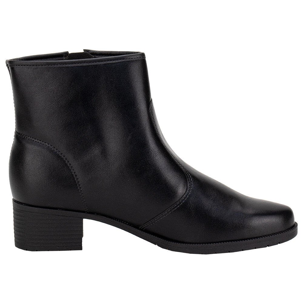 BOTA FEMININA CANO BAIXO MOLECA 5346107 Preto 5