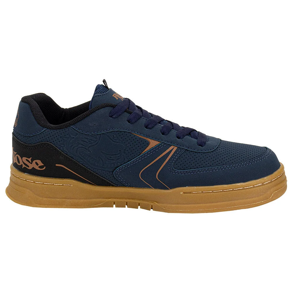 TÊNIS MASCULINO RED NOSE RNVM603 Azul Marinho/Bege 5