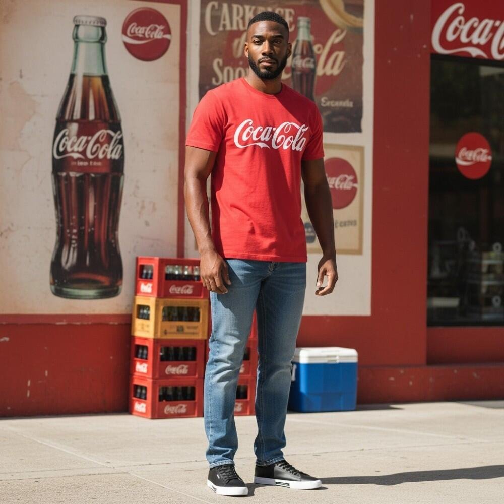 TÊNIS MASCULINO DAYTONA CLASSIC COCA-COLA CC2131 Preto/Branco 2