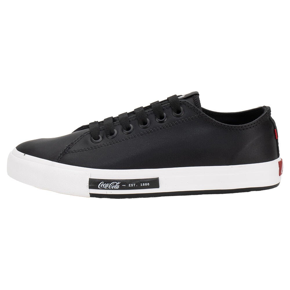 TÊNIS MASCULINO DAYTONA CLASSIC COCA-COLA CC2131 Preto/Branco 5