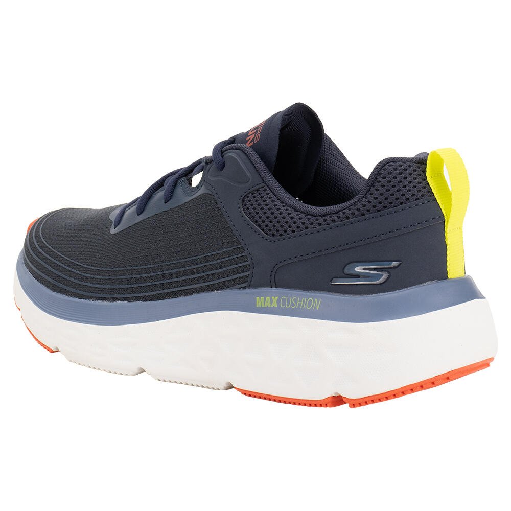 TÊNIS MASCULINO MAX CUSHIONING DELTA SKECHERS 220340 Azul/Cinza 4