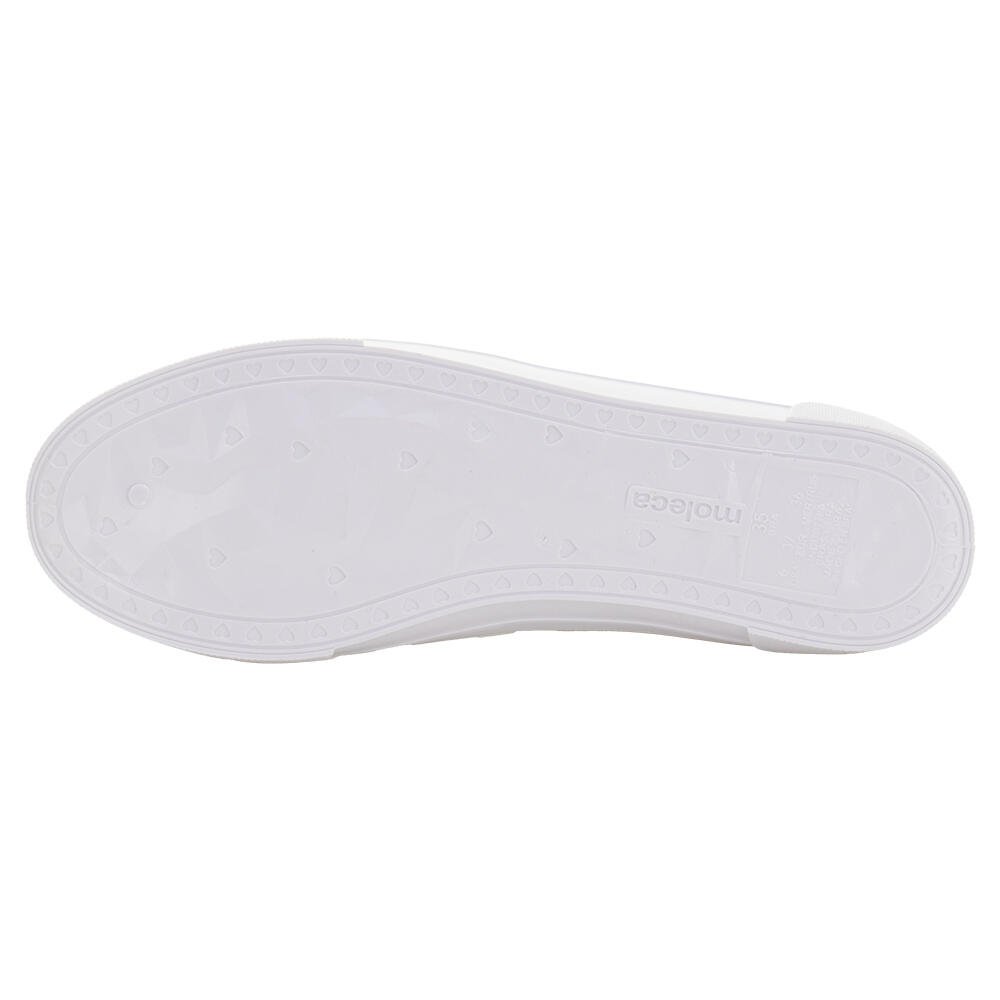 TÊNIS FEMININO CASUAL MOLECA 5296510A Branco 5