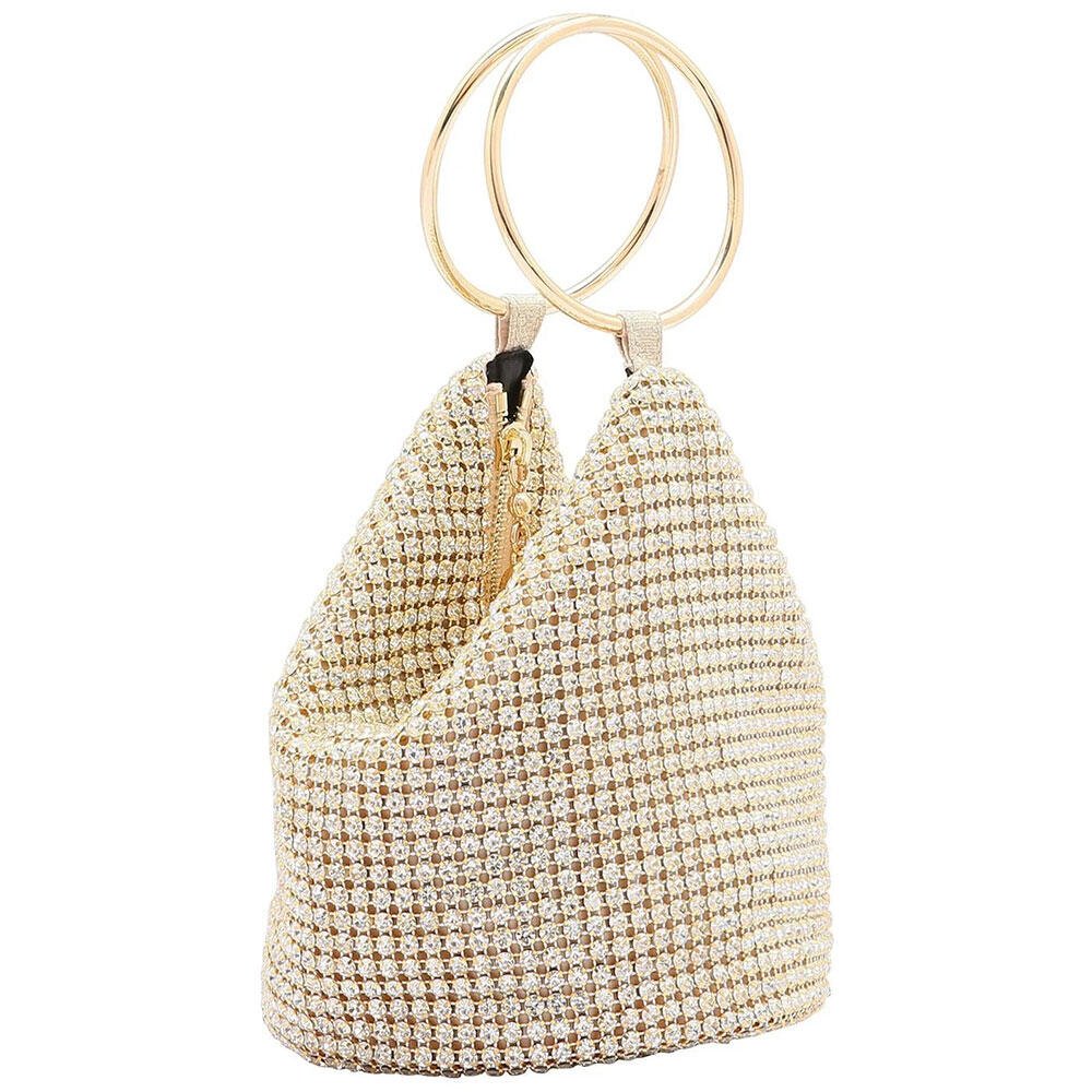 BOLSA FEMININA FESTA CHENSON CG84260 Dourado 3