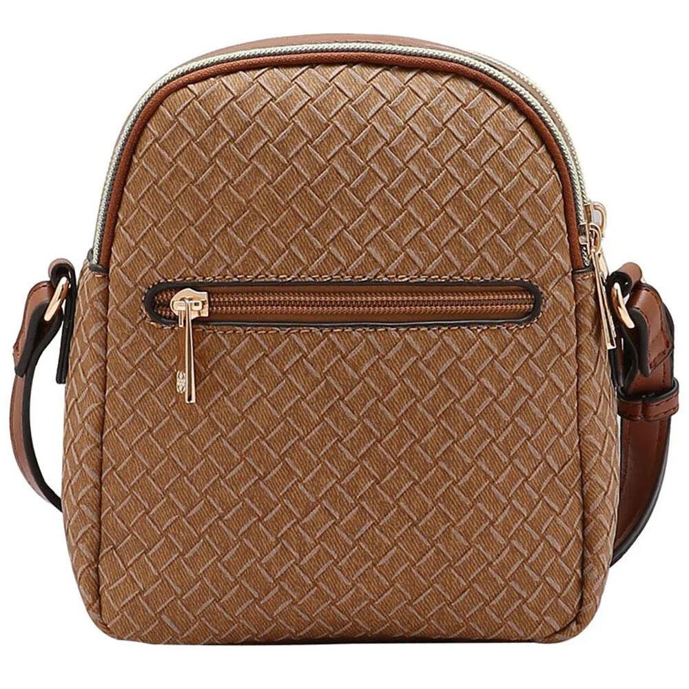 BOLSA FEMININA TRANSVERSAL CHENSON CG85326 Marrom 4