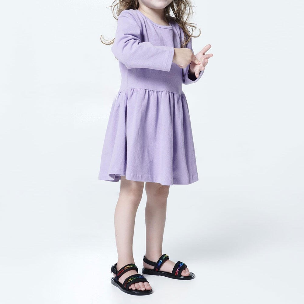 MINI MELISSA MAR SANDAL M LOVER BABY 36112 Preto 2