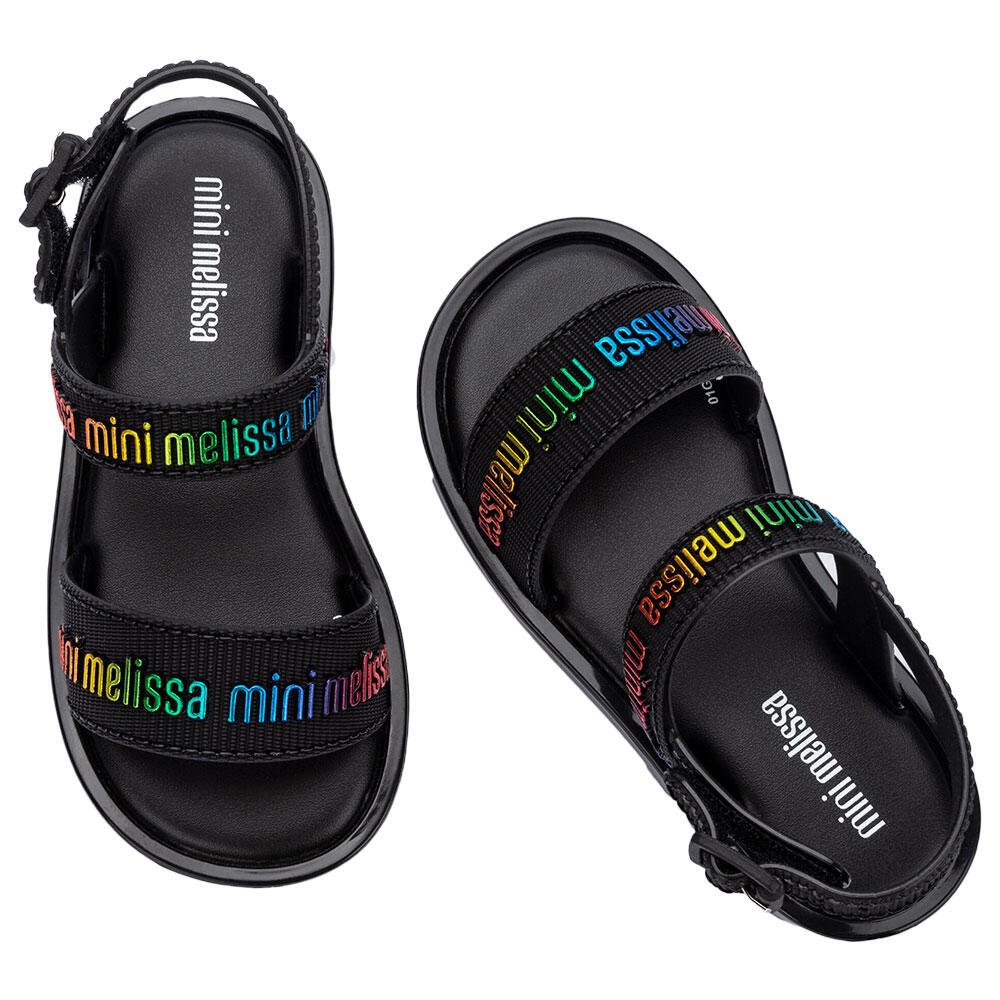 MINI MELISSA MAR SANDAL M LOVER BABY 36112 Preto 3