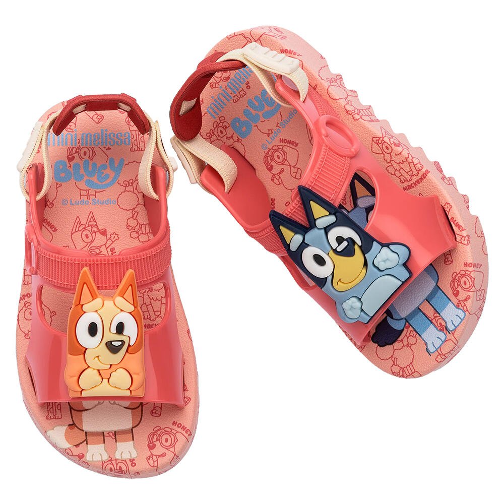 MINI MELISSA HOP + BLUEY BABY 36176 Coral 4