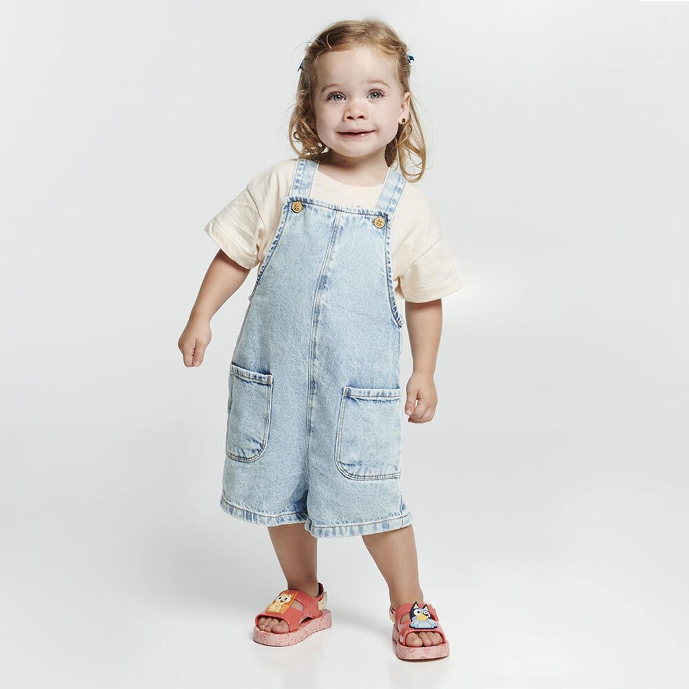 MINI MELISSA HOP + BLUEY BABY 36176 Coral 2
