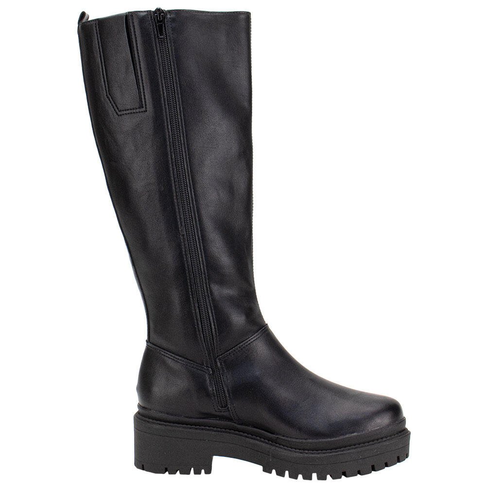 BOTA FEMININA CANO ALTO VIA MARTE 005009 Preto 5