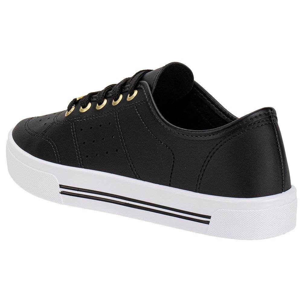 TÊNIS FEMININO CASUAL MOLECA 5667757 Preto 3