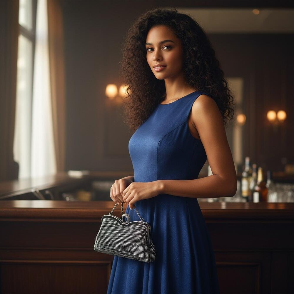BOLSA FEMININA FESTA CHENSON CG82607 Prata 2