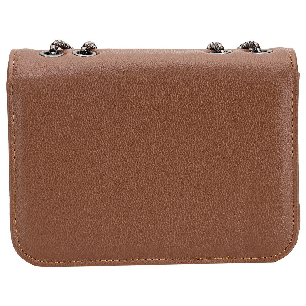 BOLSA FEMININA TRANSVERSAL H.E Q9811 Marrom 4