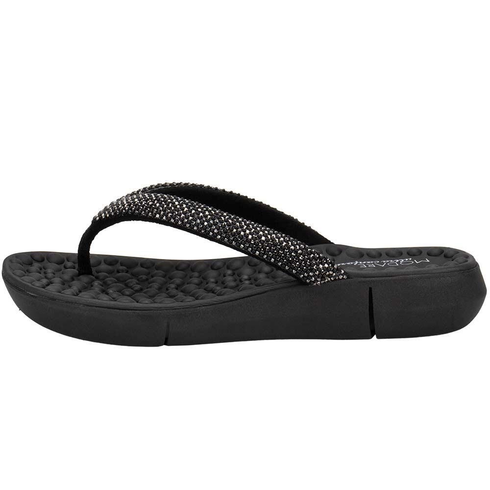 TAMANCO FEMININO FLAT MODARE 7142145 Preto 2