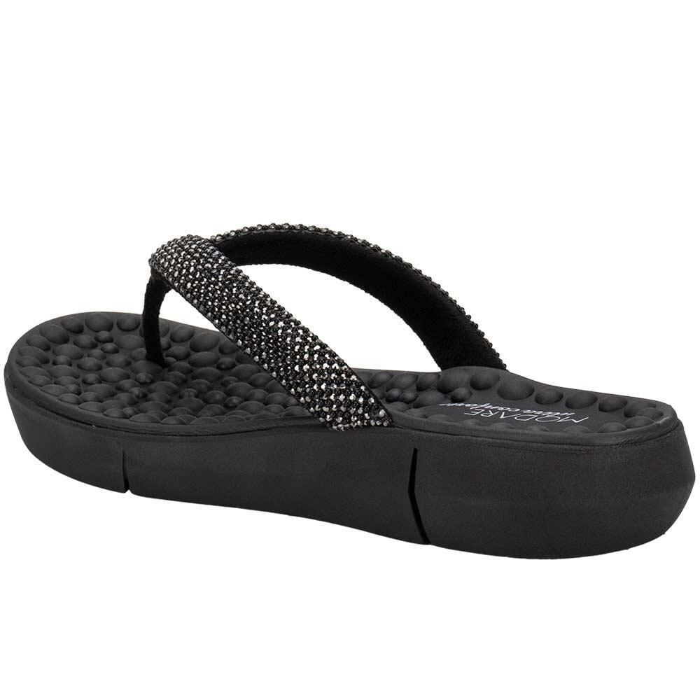 TAMANCO FEMININO FLAT MODARE 7142145 Preto 3