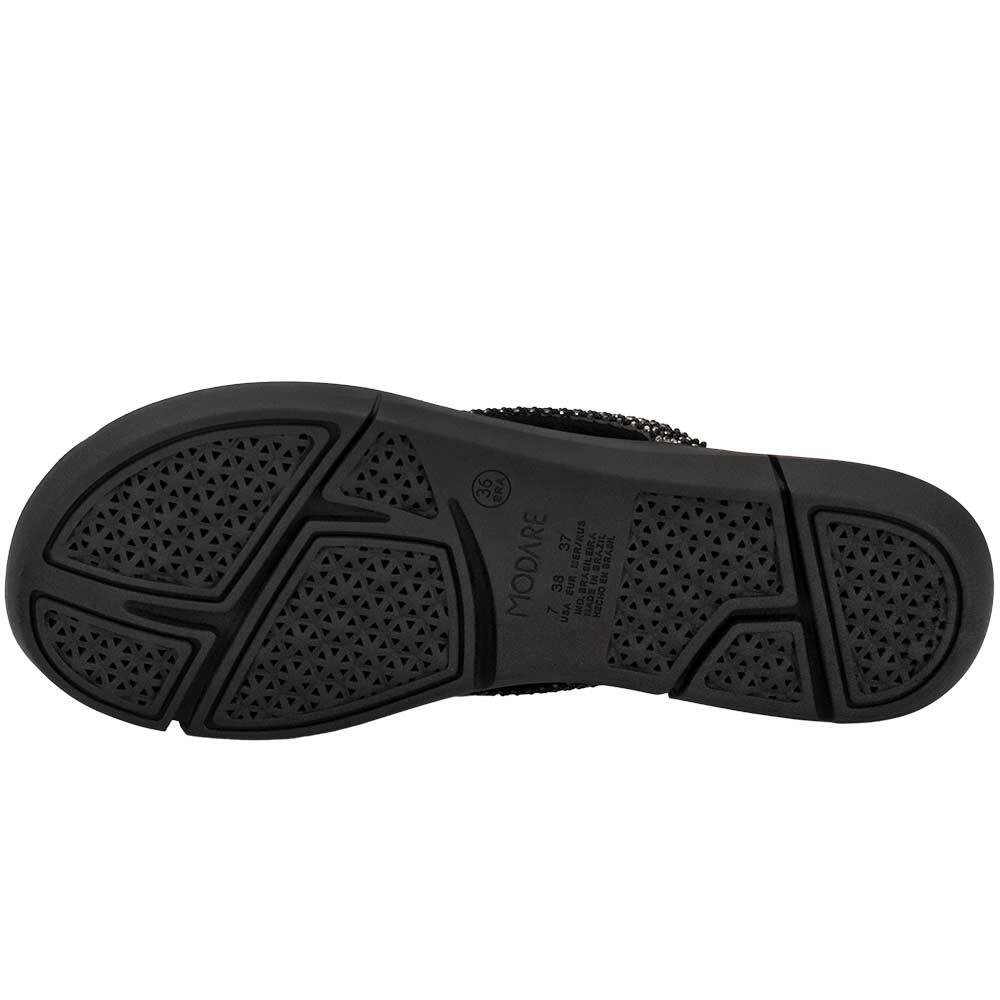 TAMANCO FEMININO FLAT MODARE 7142145 Preto 4