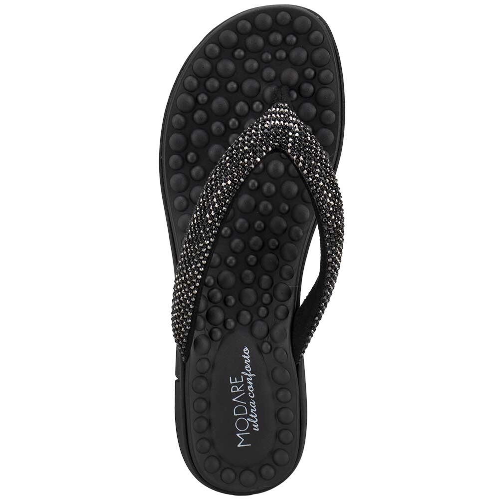 TAMANCO FEMININO FLAT MODARE 7142145 Preto 5