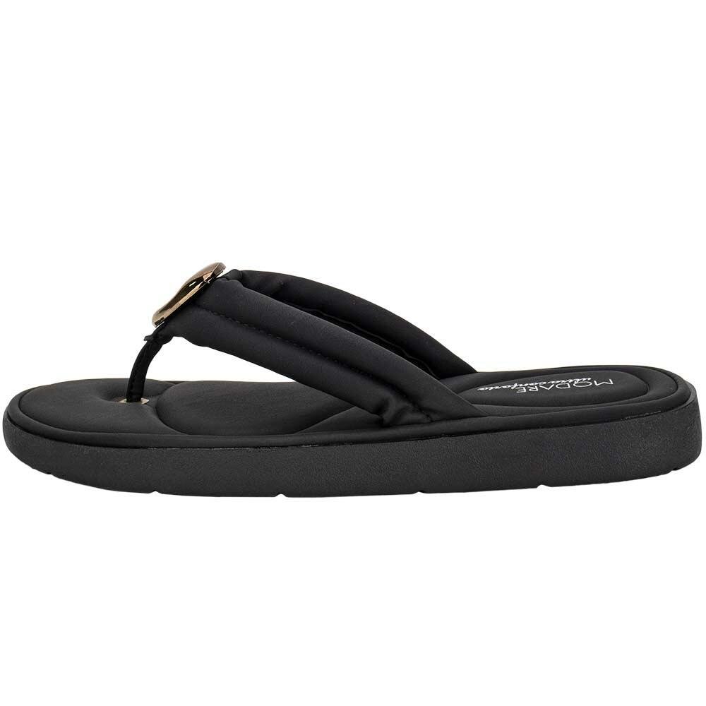 TAMANCO FEMININO FLAT MODARE 7208110 Preto 2