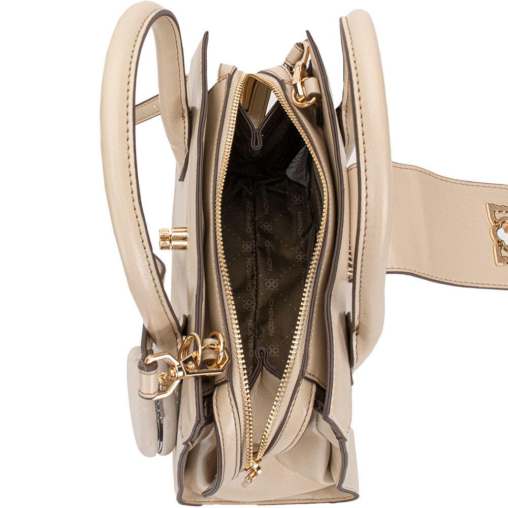 BOLSA FEMININA CHENSON CG85434 Bege 5