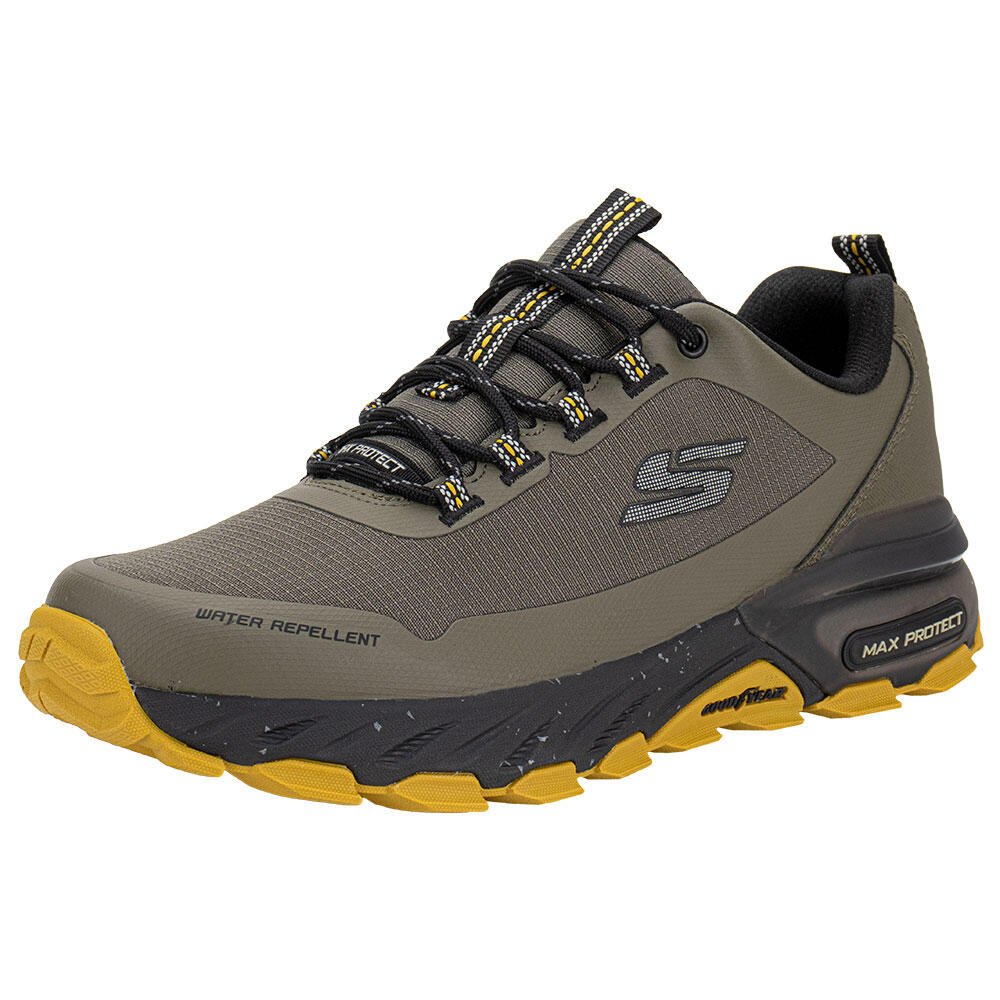TÊNIS MASCULINO MAX PROTECT PROMOTER TRACK SKECHERS 237669 Verde