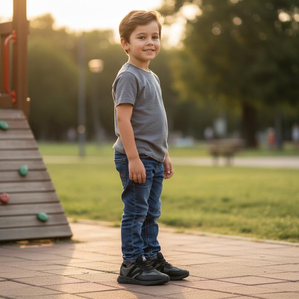 TÊNIS INFANTIL MOLEKINHO 2868201 Preto/Verde 2