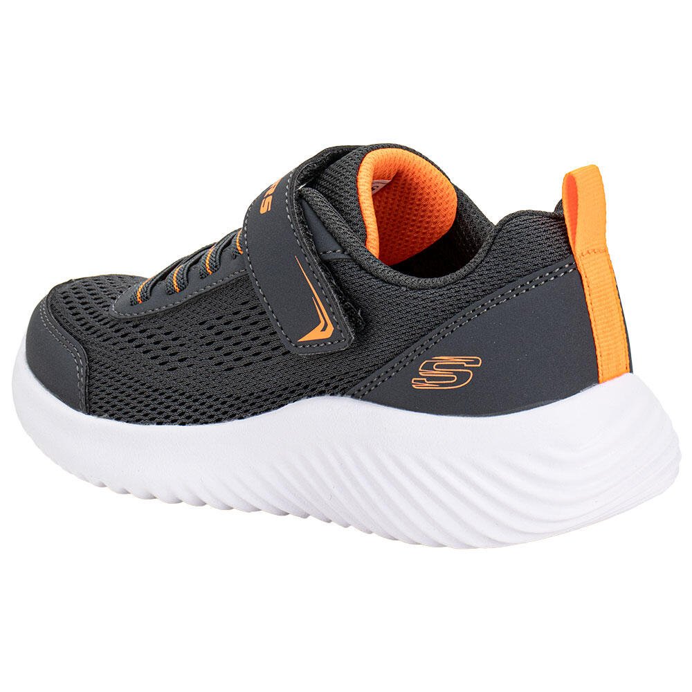 TÊNIS INFANTIL BOUNDER QUANTARUN SKECHERS 403905 Cinza 3