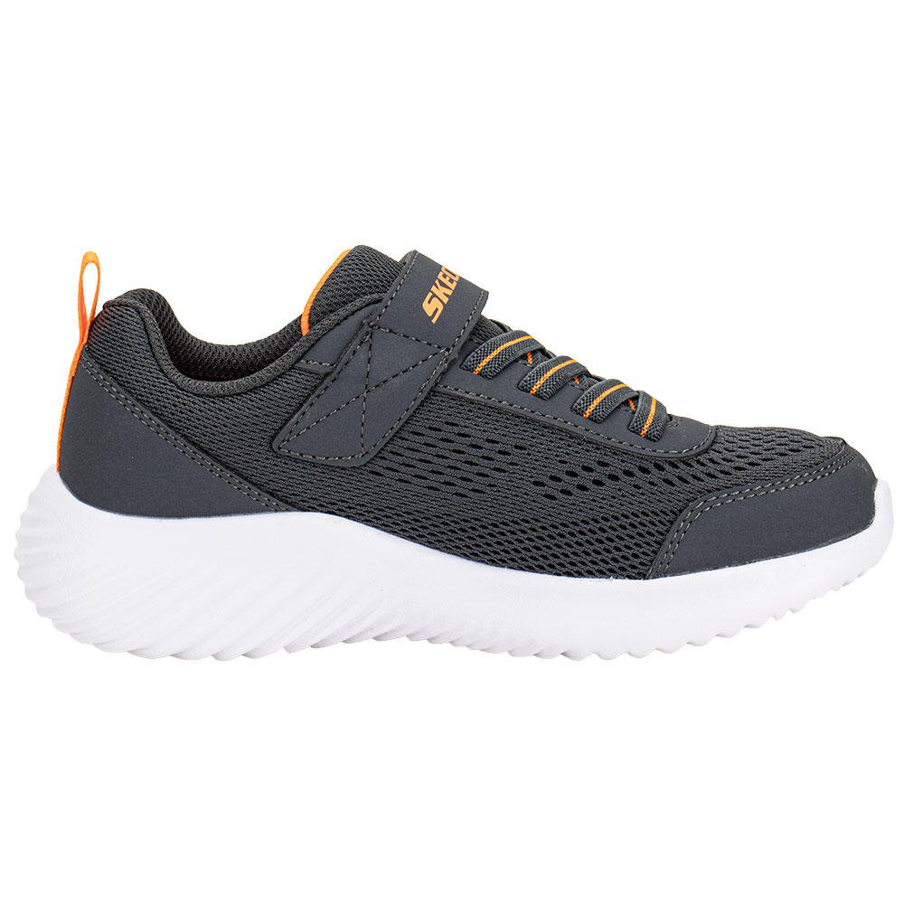 TÊNIS INFANTIL BOUNDER QUANTARUN SKECHERS 403905 Cinza 5