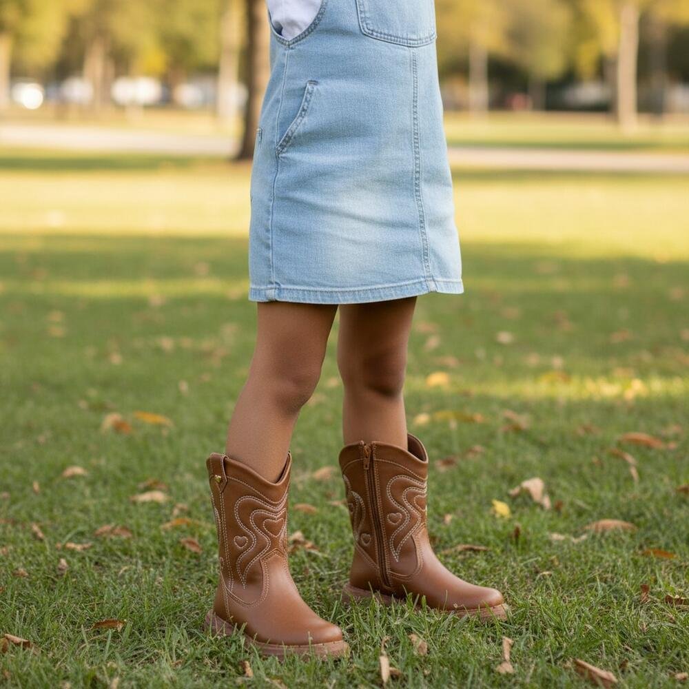 BOTA INFANTIL COUNTRY NILQI 1907 Caramelo 2