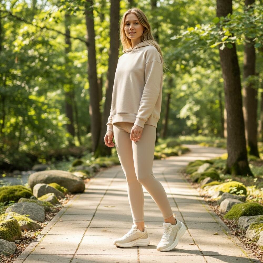 TÊNIS FEMININO AT.FLOW RUNNING RAMARIM 2675131 Bege 2