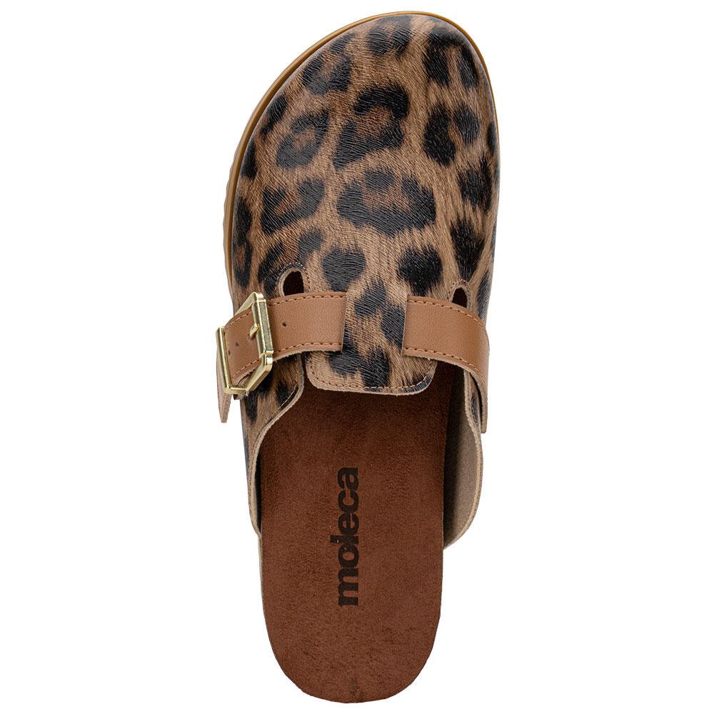 SAPATO FEMININO MULE MOLECA 5743209A Animal Print 5
