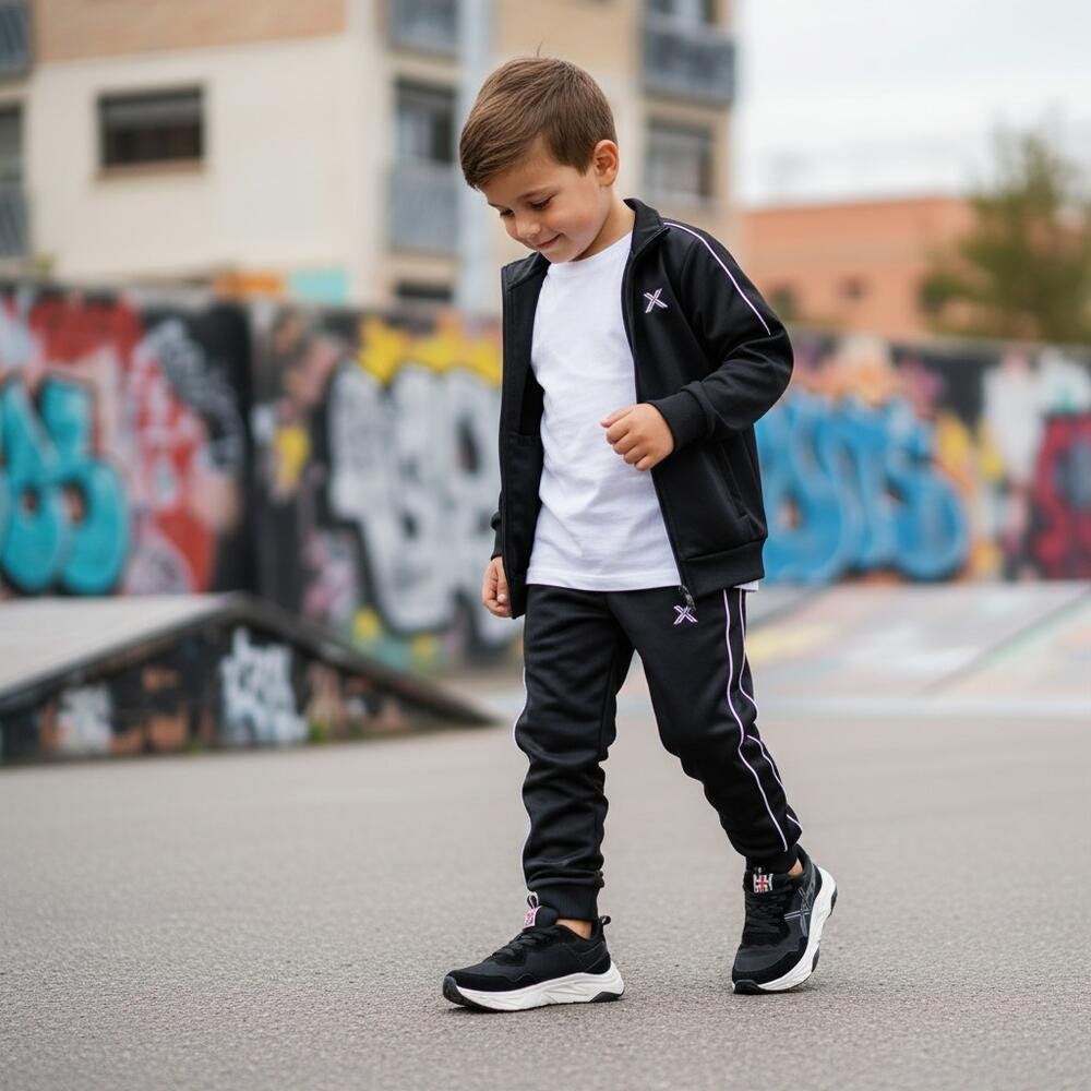 TÊNIS INFANTIL YKES A-40  Preto 2