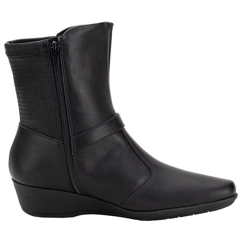 BOTA FEMININA CANO BAIXO PICCADILLY 143250 Preto 5