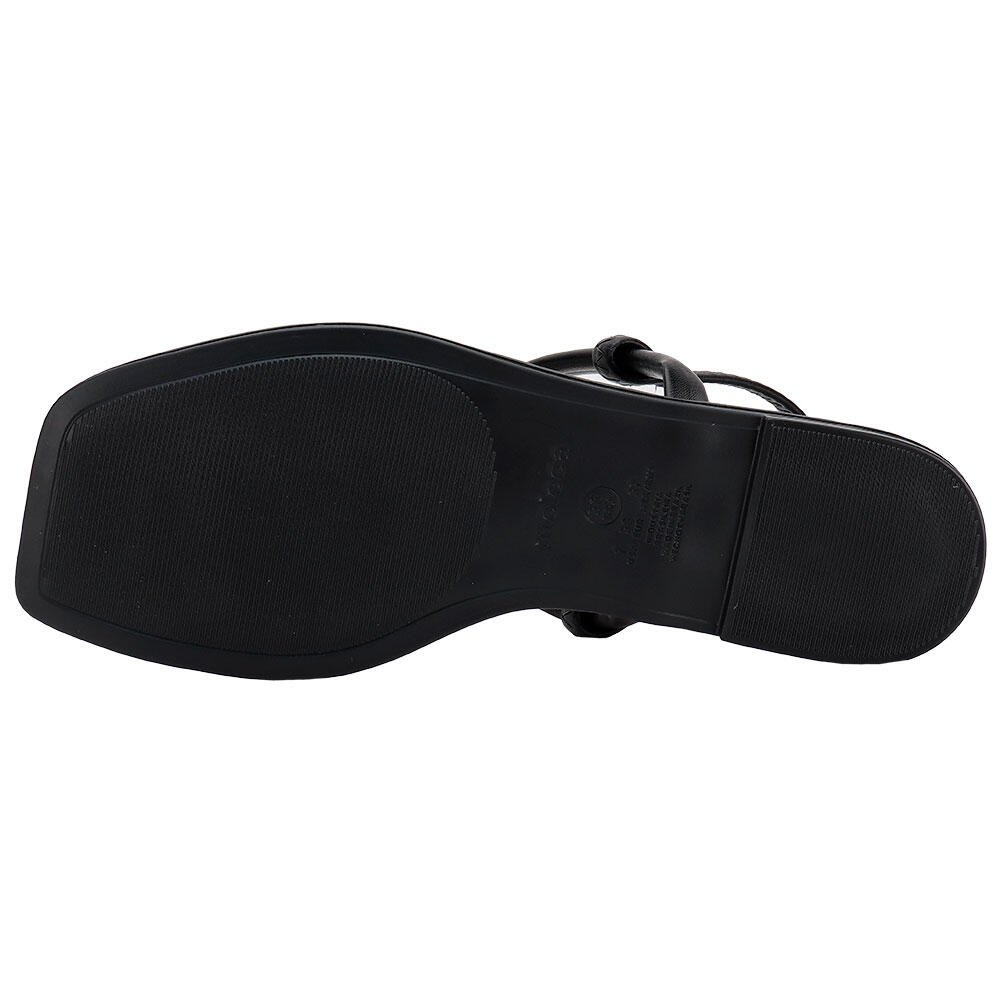 SANDÁLIA FEMININA FLAT MOLECA 5560210 Preto 4